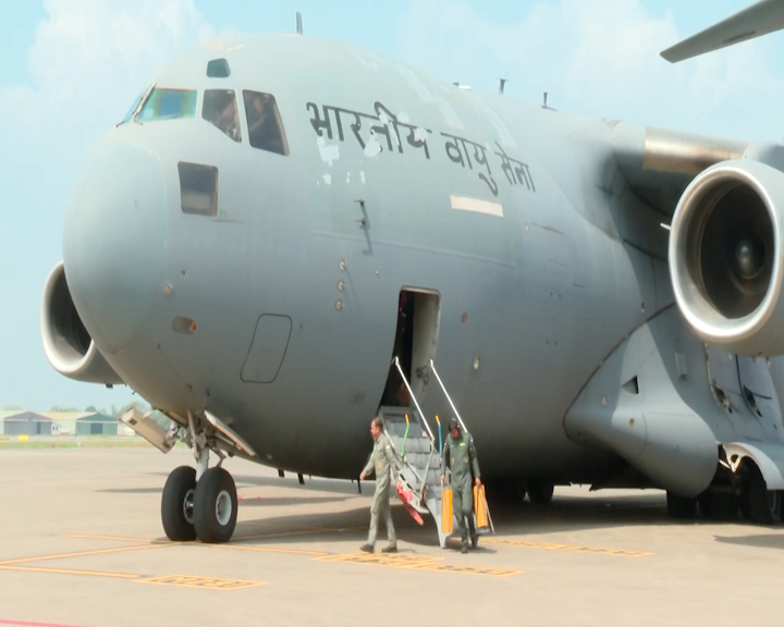 ඉන්දීය ආපදා ආධාර රැගත් යානා 08 ශ්‍රී ලංකාවට